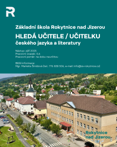 Hledáme češtináře na částečný úvazek!