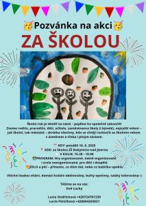 ZA ŠKOLOU  - pozvání od školské rady