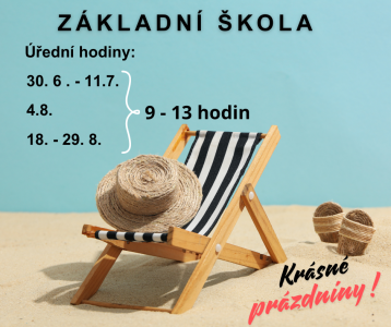 Léto v naší škole